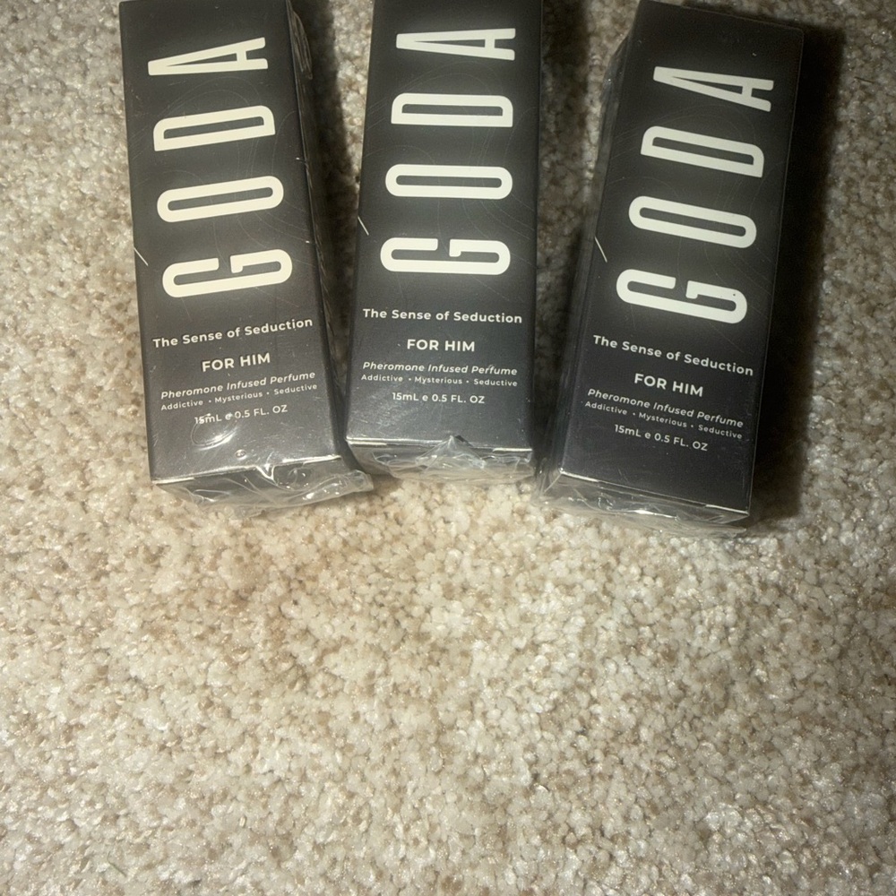(3)GODA For Him Pheromone Cologne - Black Dropper Bottle - Picture 16 of 16
